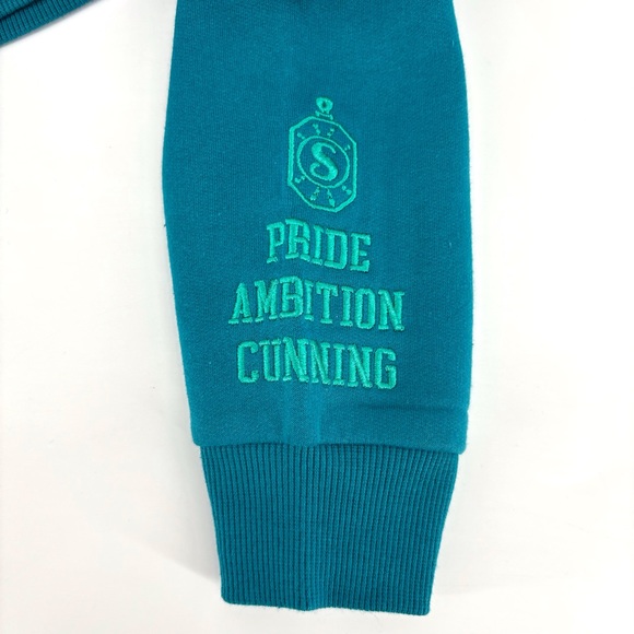 MAD Engine Harry Potter Wizarding World NWT Teal Slytherin Hoodie, Small (6) - Picture 8 of 16